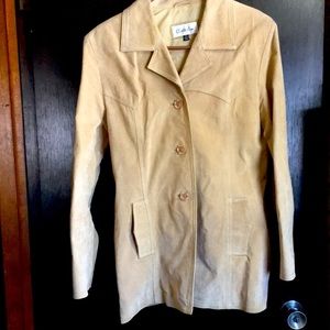 Vintage suede blazer